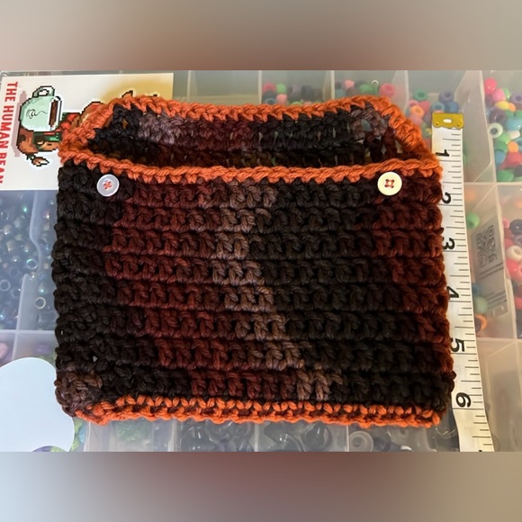 Crocheted Pouch ⭐️ - Picture 3 of 5